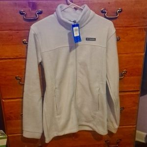 Columbia zip front jacket